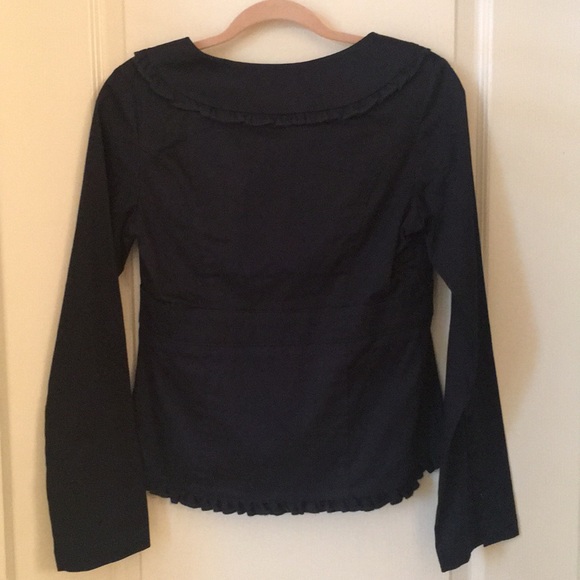 Lightweight fitted navy blue jacket - Picture 7 of 8